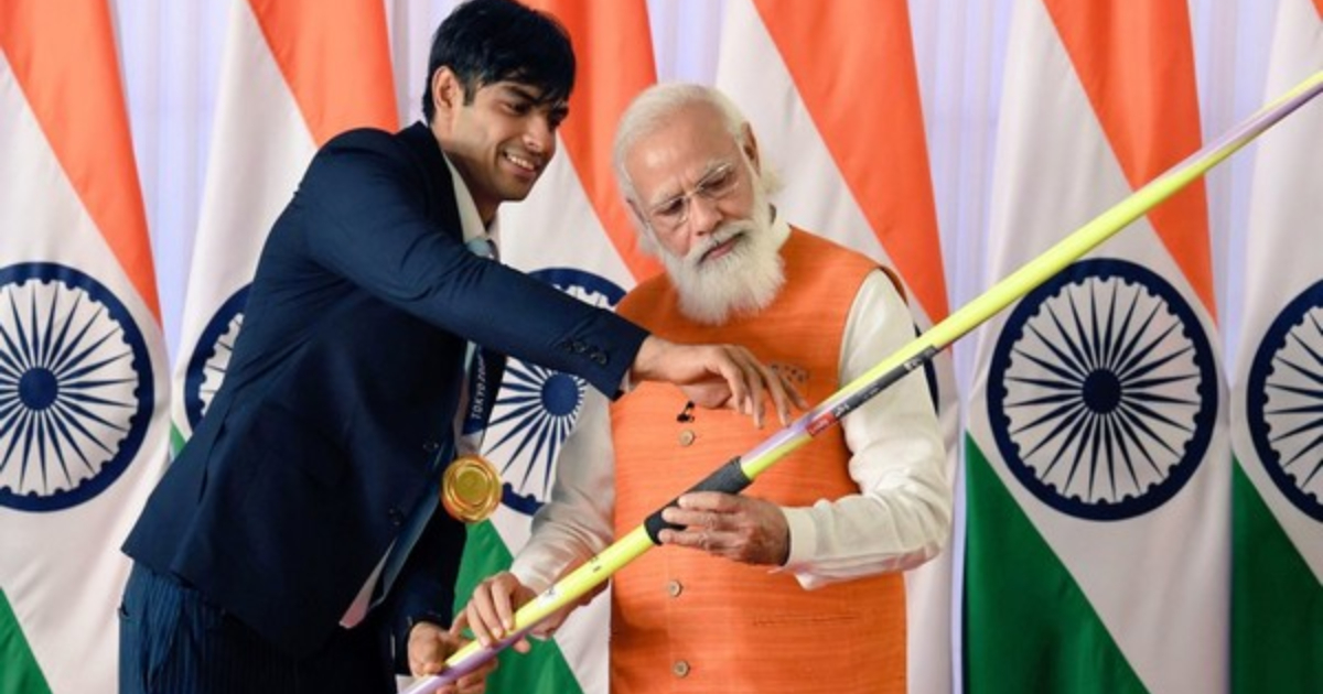 Neeraj's javelin, hockey stick gifted by women's team up for grabs in e-auction of PM Modi's gifts, mementos